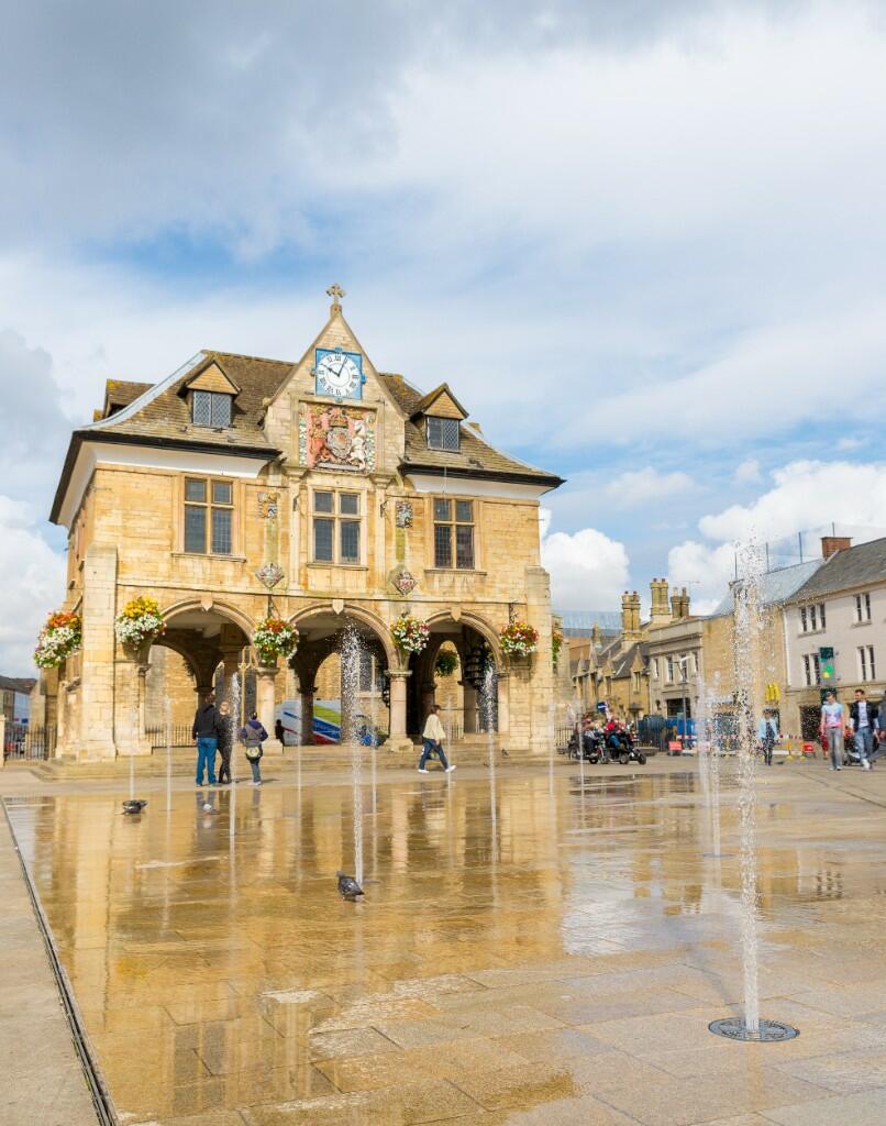 City centre square