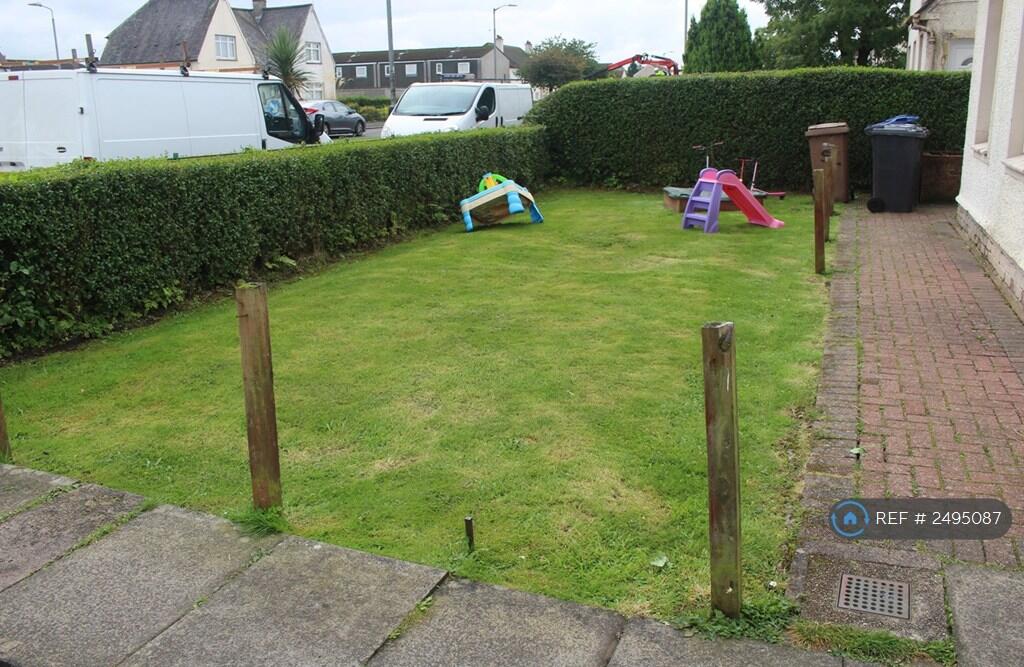 Front Garden But Now Fenced Off With Gate 