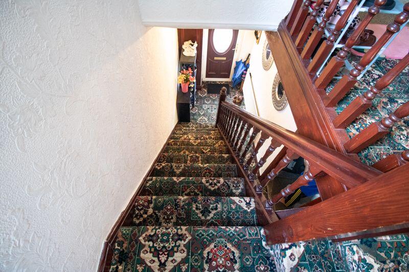 Stairwell to the upper floor