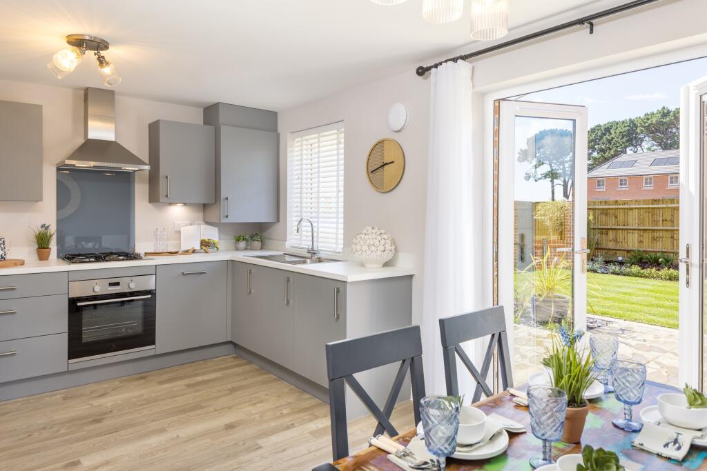 Kitchen dining room in the 3 bedroom Archford
