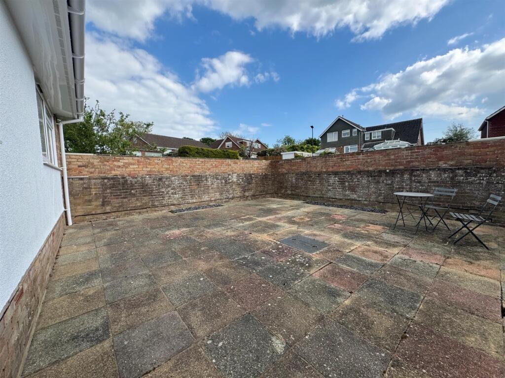 Rear Patio