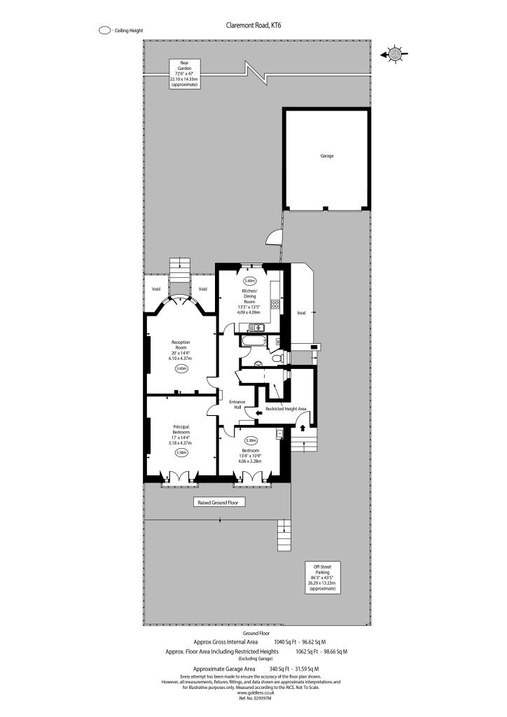 64 Claremont Road, Surbiton KT6 4RH