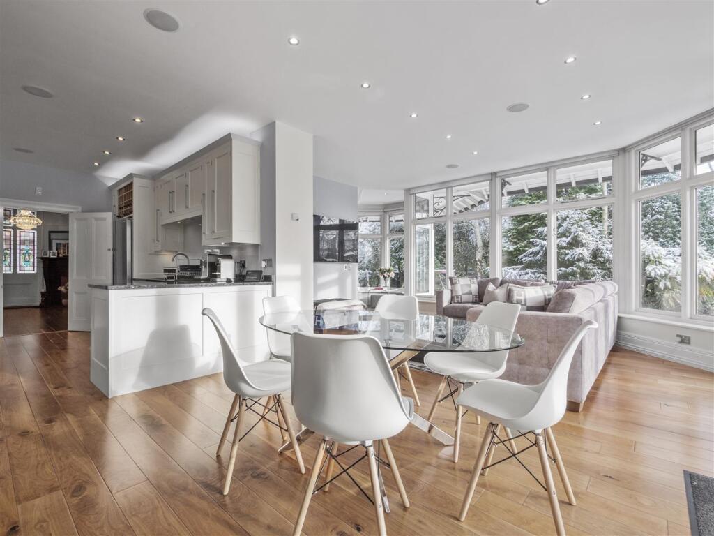 Family Room and Kitchen