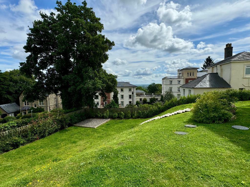 Rear communal lawn