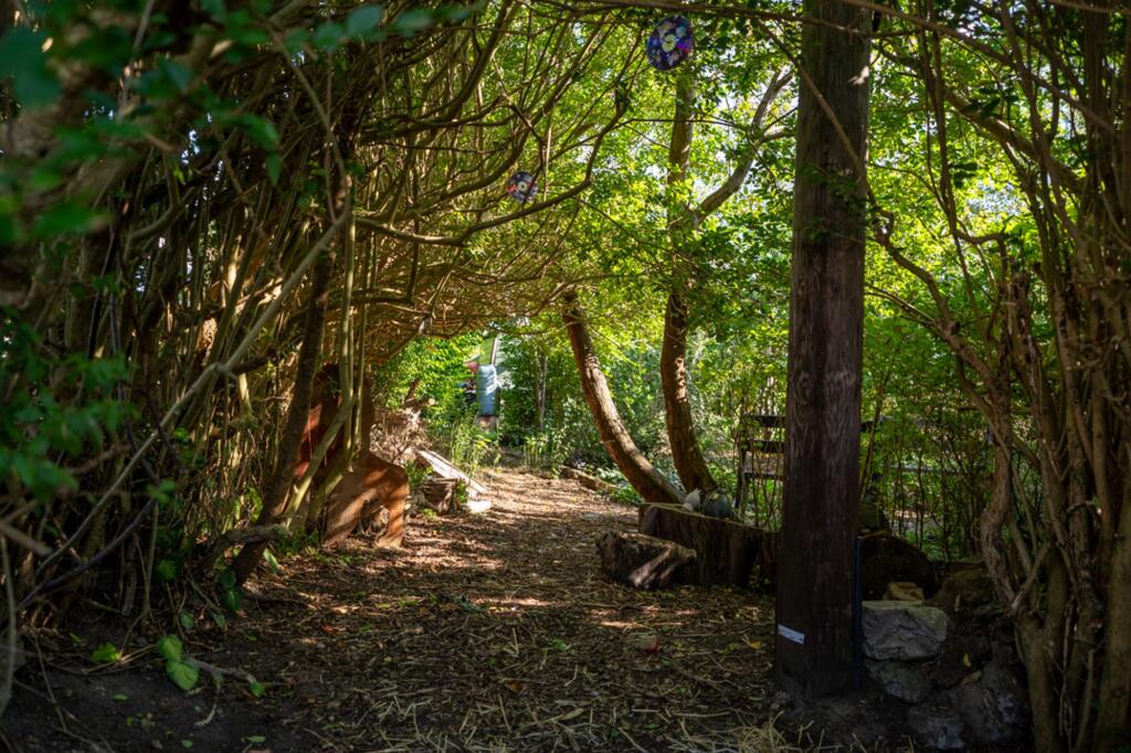 Secret community garden