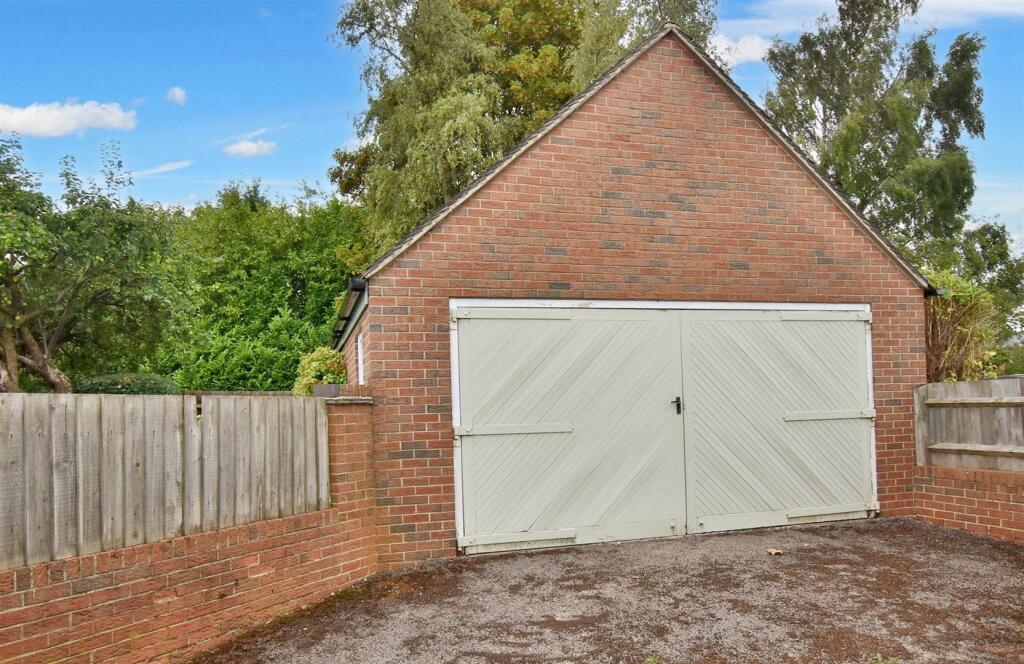 Brick Double Detached Garage