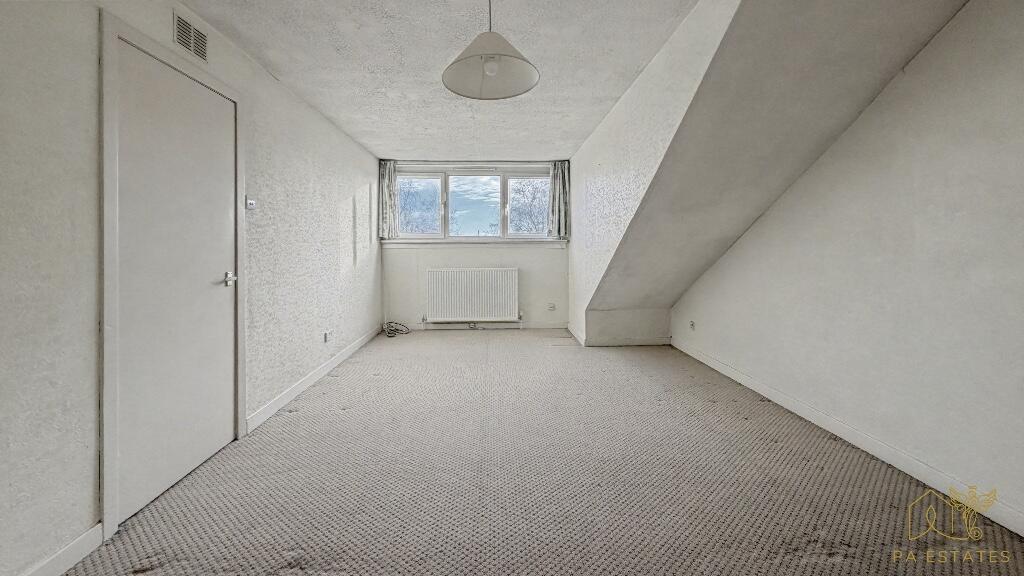 Dormer bedroom.