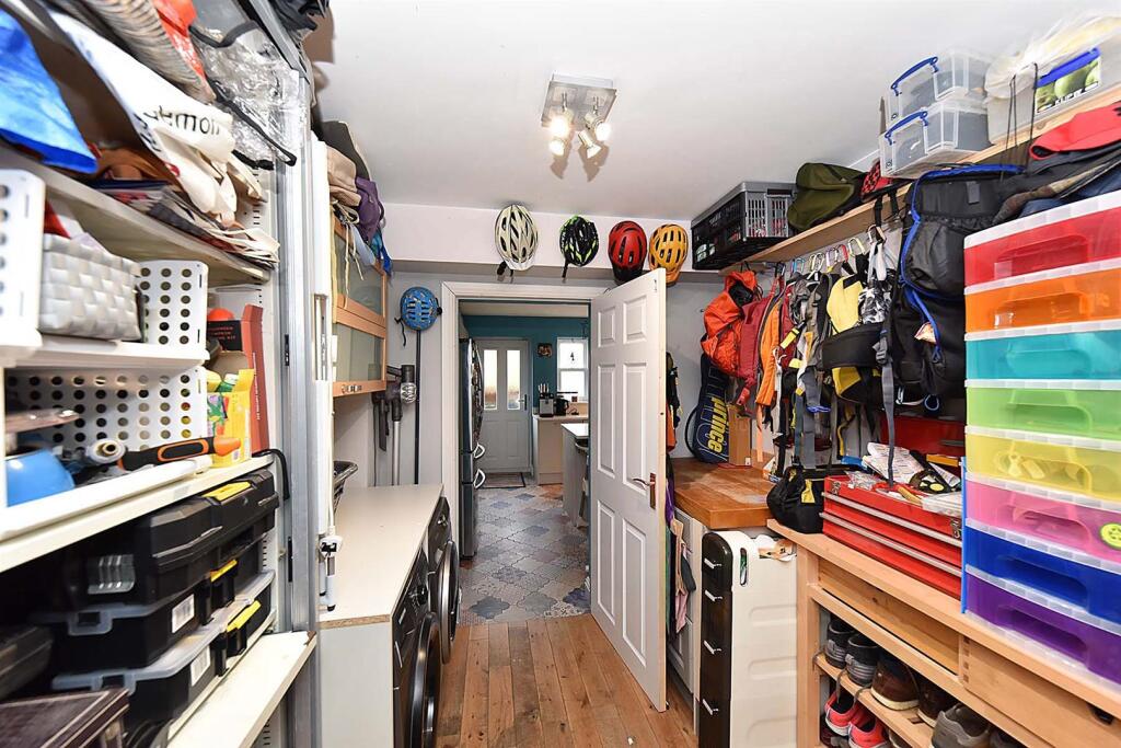 UTILITY ROOM ( formerly the garage )