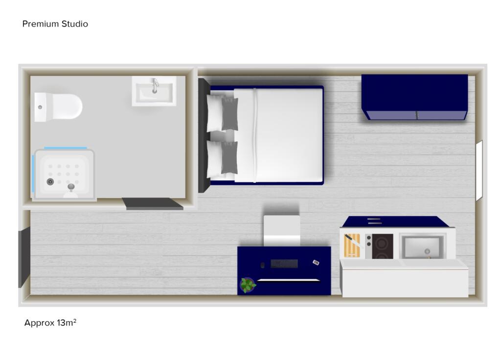 Floorplan - Premium Studio