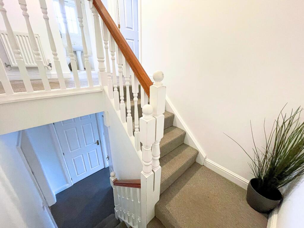 Stairs to first floor