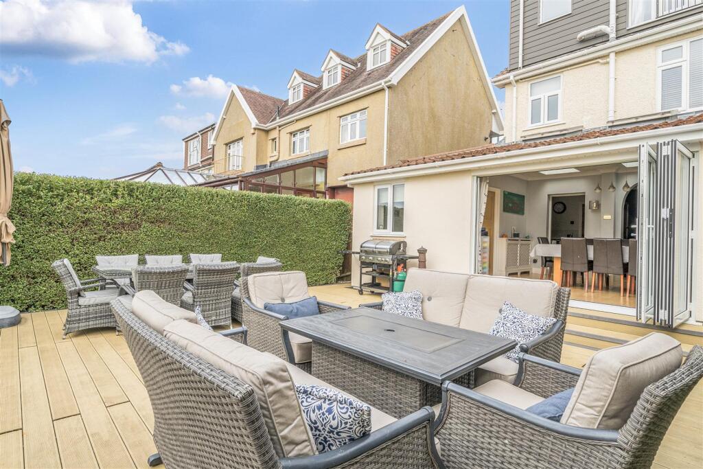 Decked Seating Area