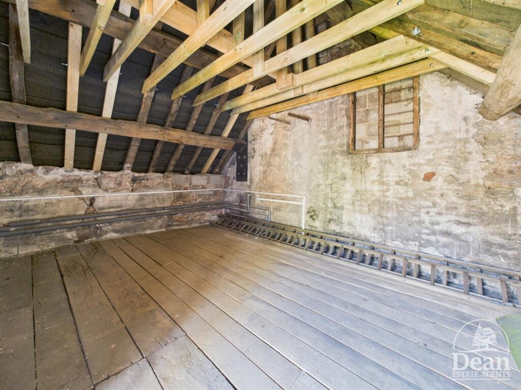 Attic Space Accessed from Garden