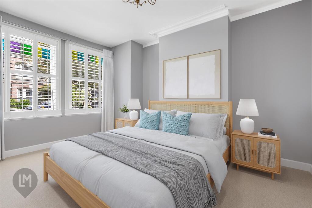 Virtually Staged Bedroom