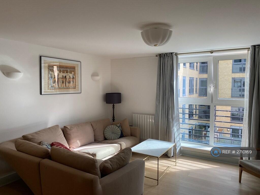 Living Room With Courtyard View
