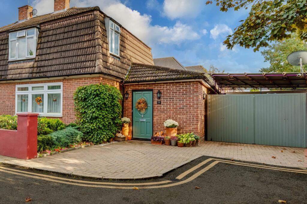 Front aspect - additional parking to the front of 