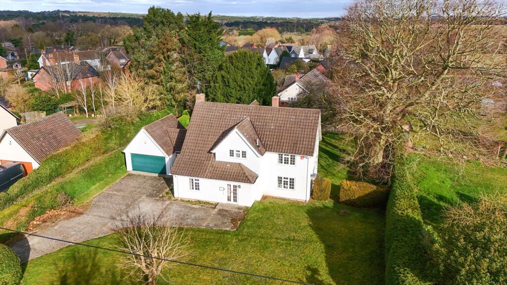 Drone shot front