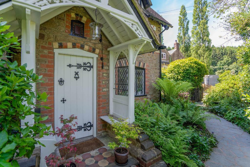 Beautiful front door and gardens