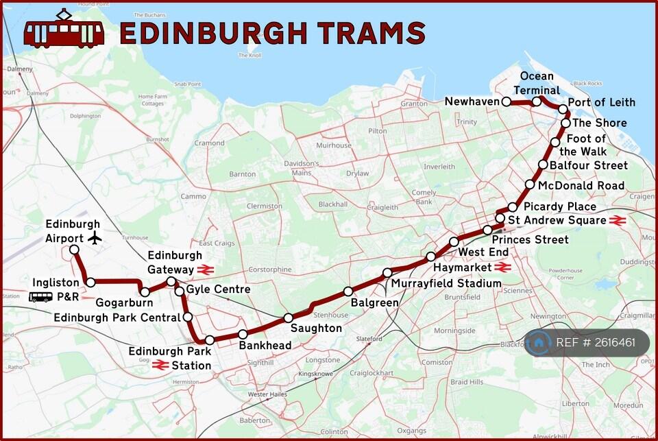 Location And Link To Tram Network