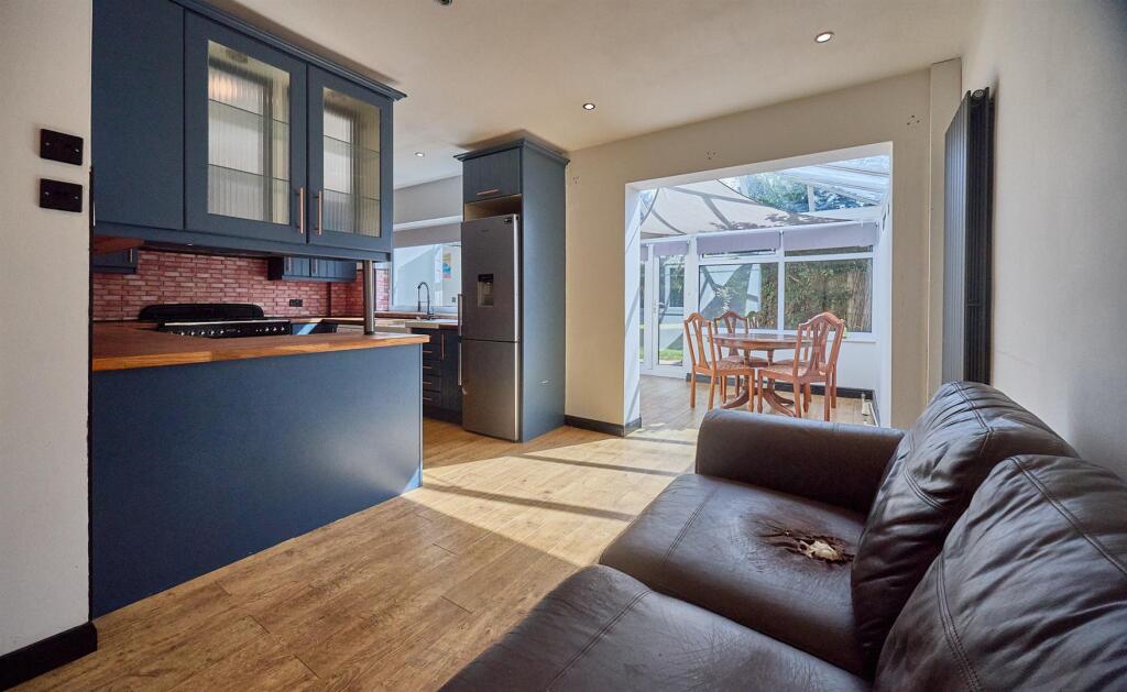Open Plan Fitted Dining Kitchen to Rear