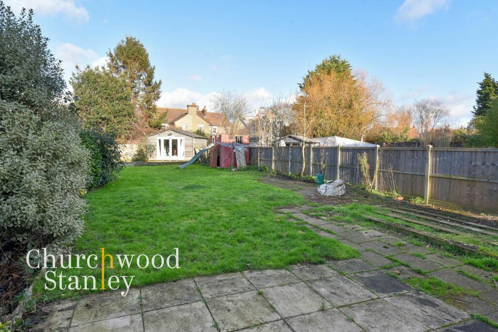 Rear garden