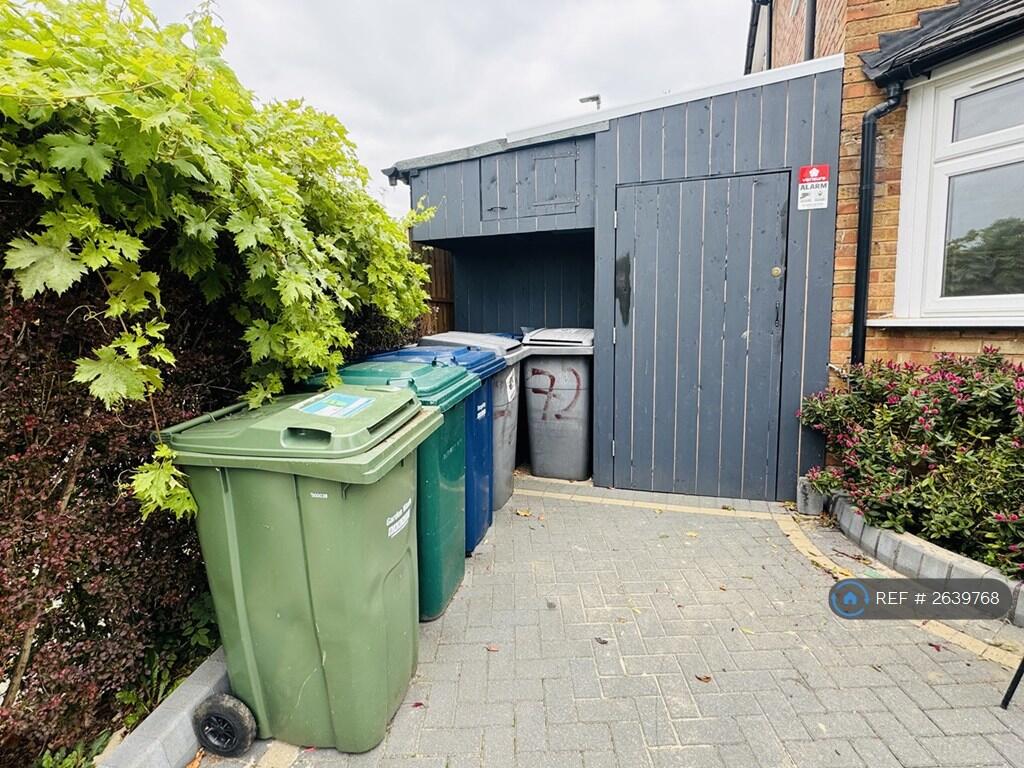 Ample Waterproof Storage On The Side Of The House