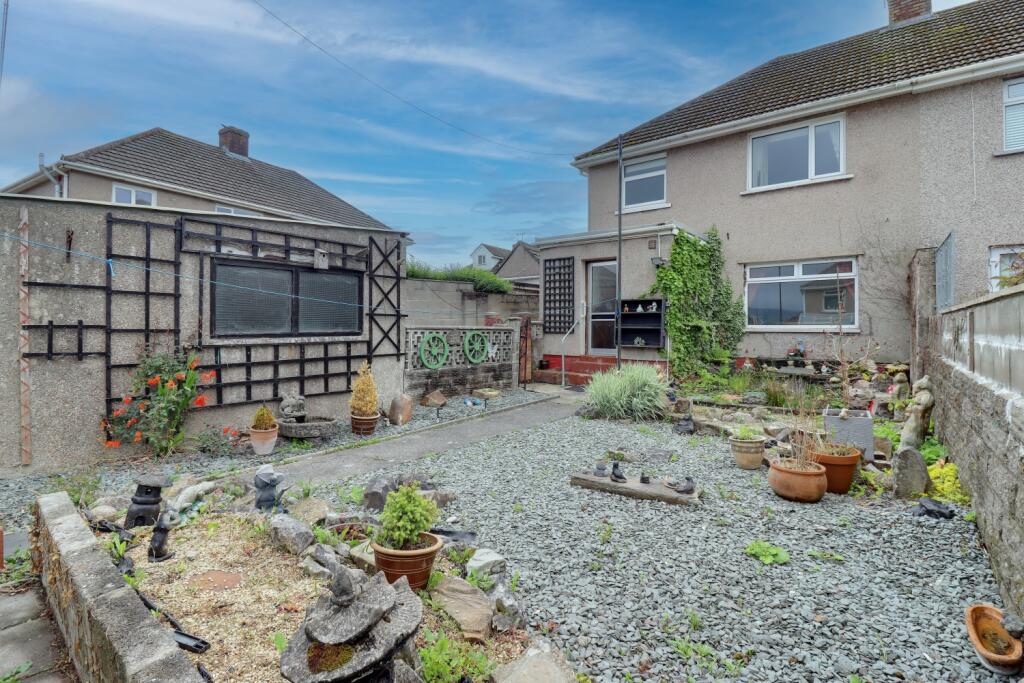 Rear garden