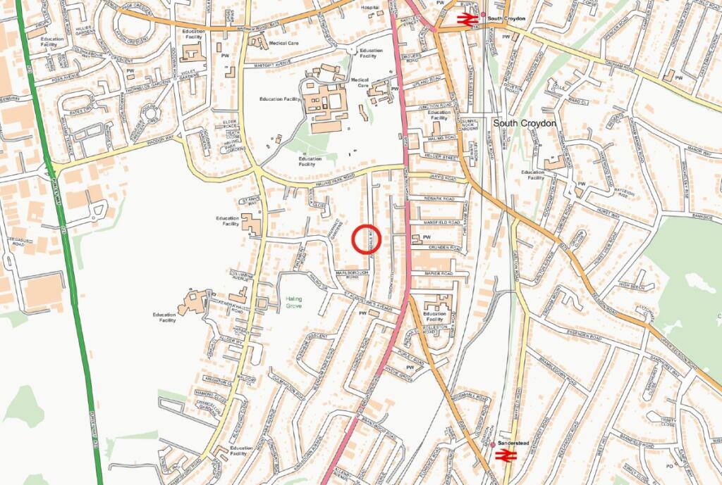 NOT TO SCALE FOR INFORMATION ONLY © ES100004608