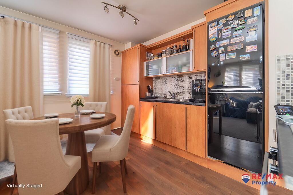 Virtually Staged Kitchen