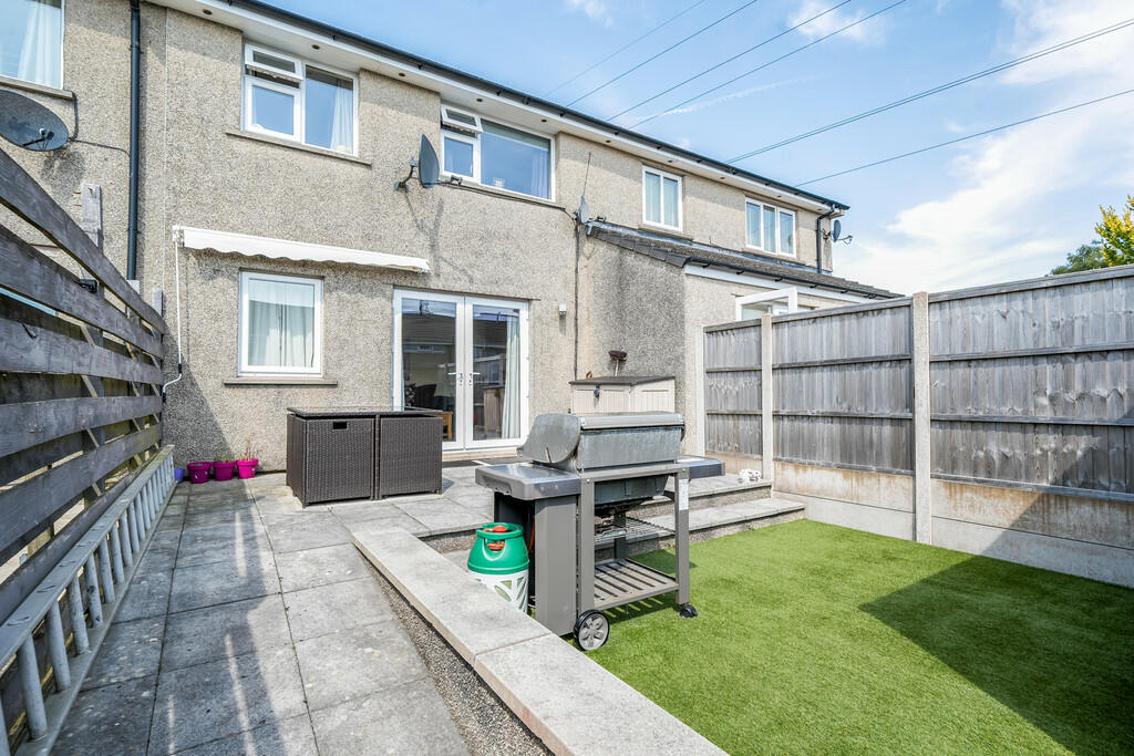 Rear garden