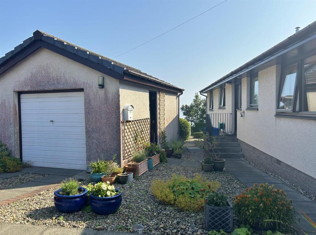 Garage and entrance