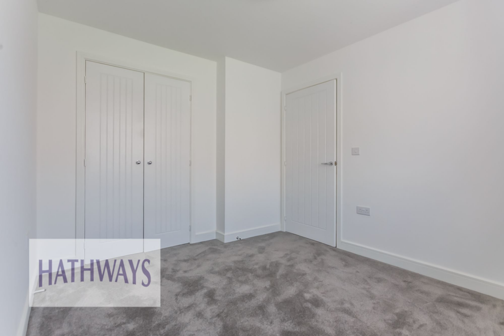 Bedroom with a built-in wardrobe