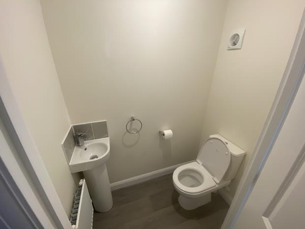 Downstairs cloakroom