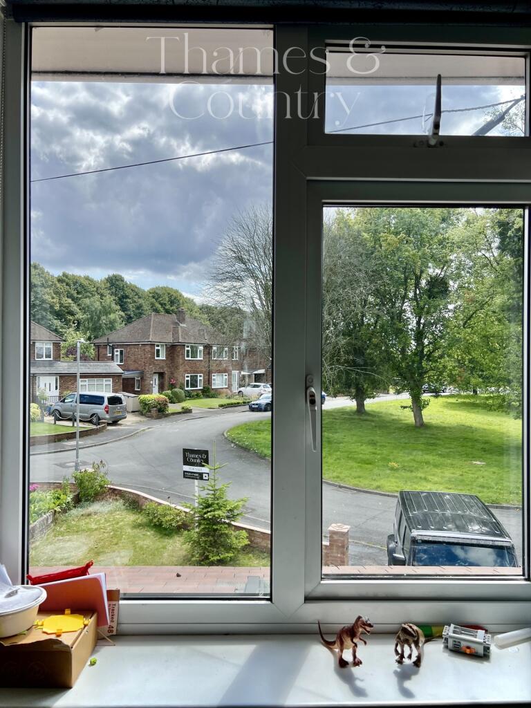 View from bedroom two