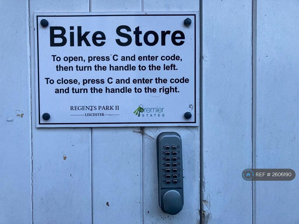 Secure Bike Store If Needed