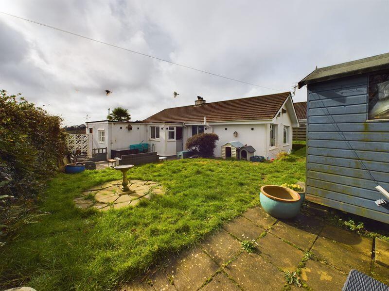 rear elevation and garden
