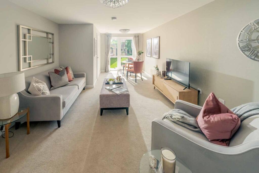 Show home living room