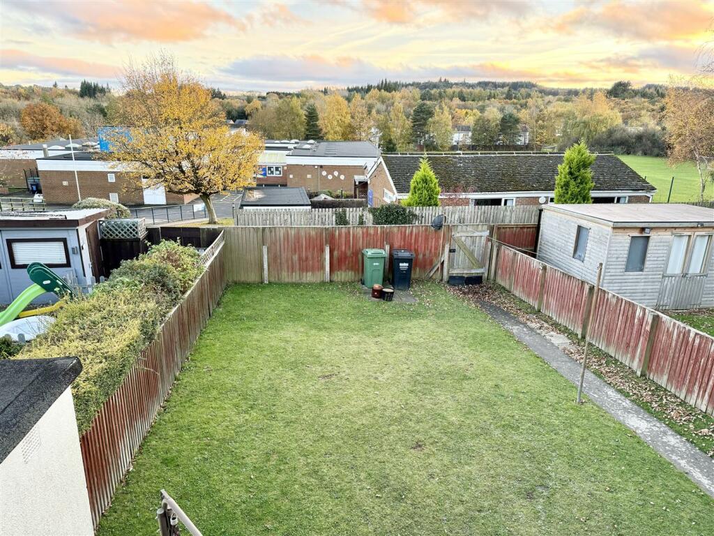 Rear garden