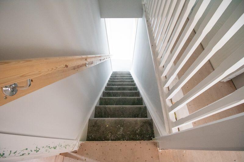 Stairwell to the Upper Floor