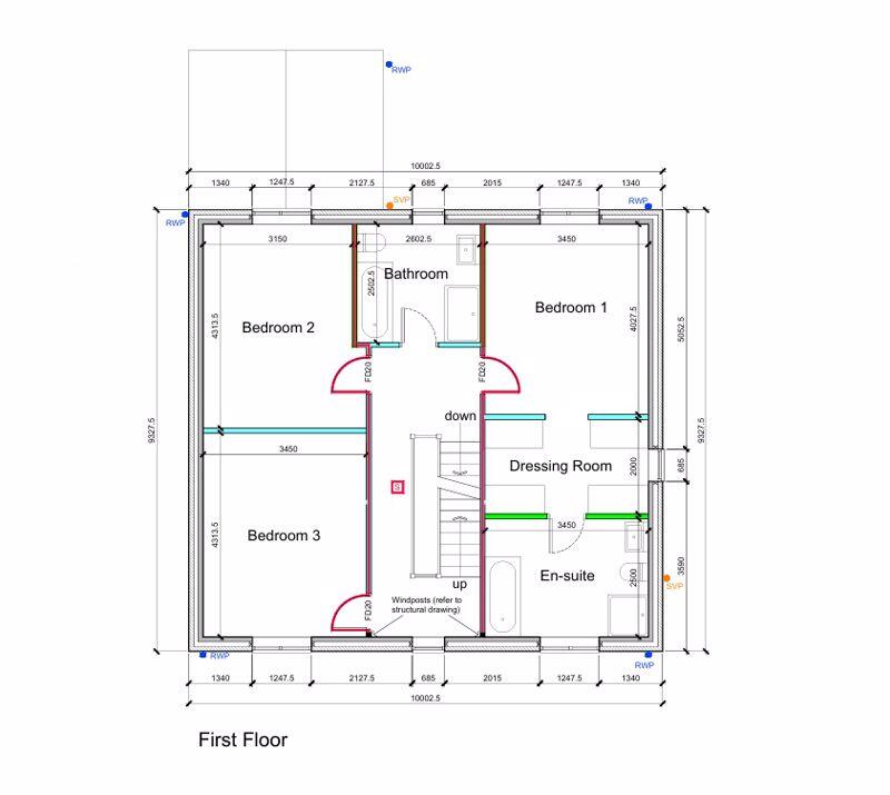 First floor plan