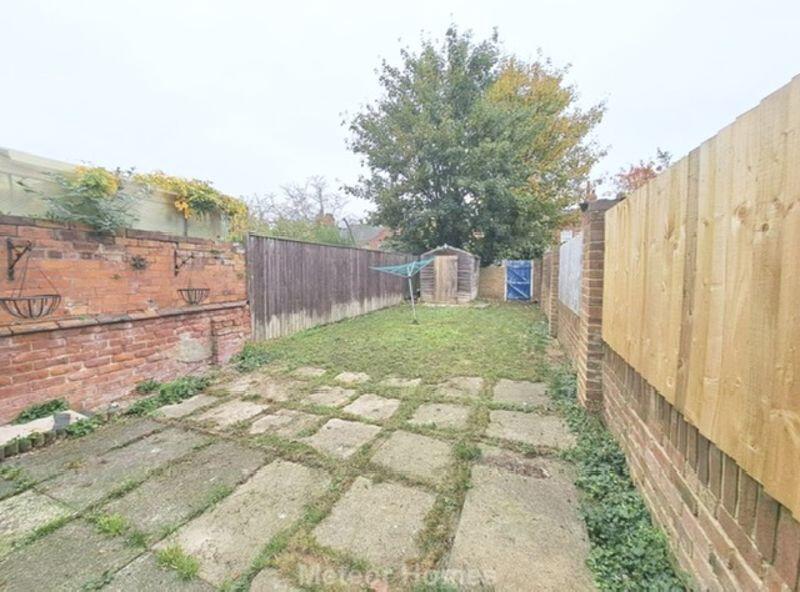 Patio and rear garden