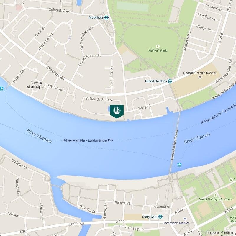 Map - Hamilton House