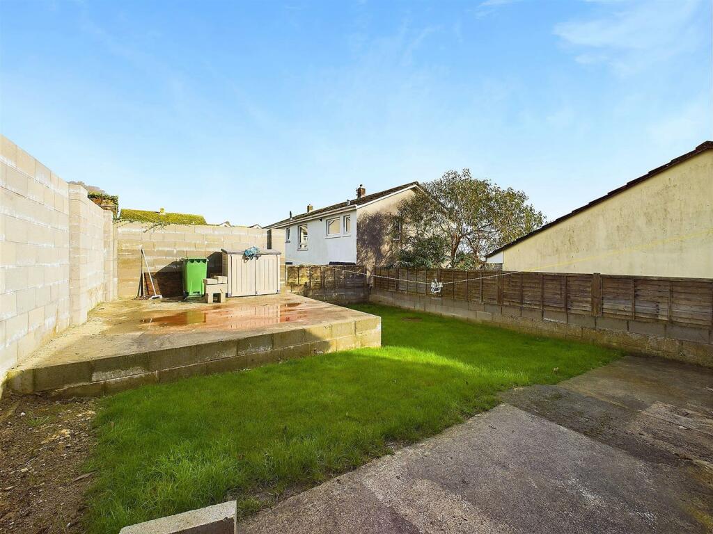 Rear garden