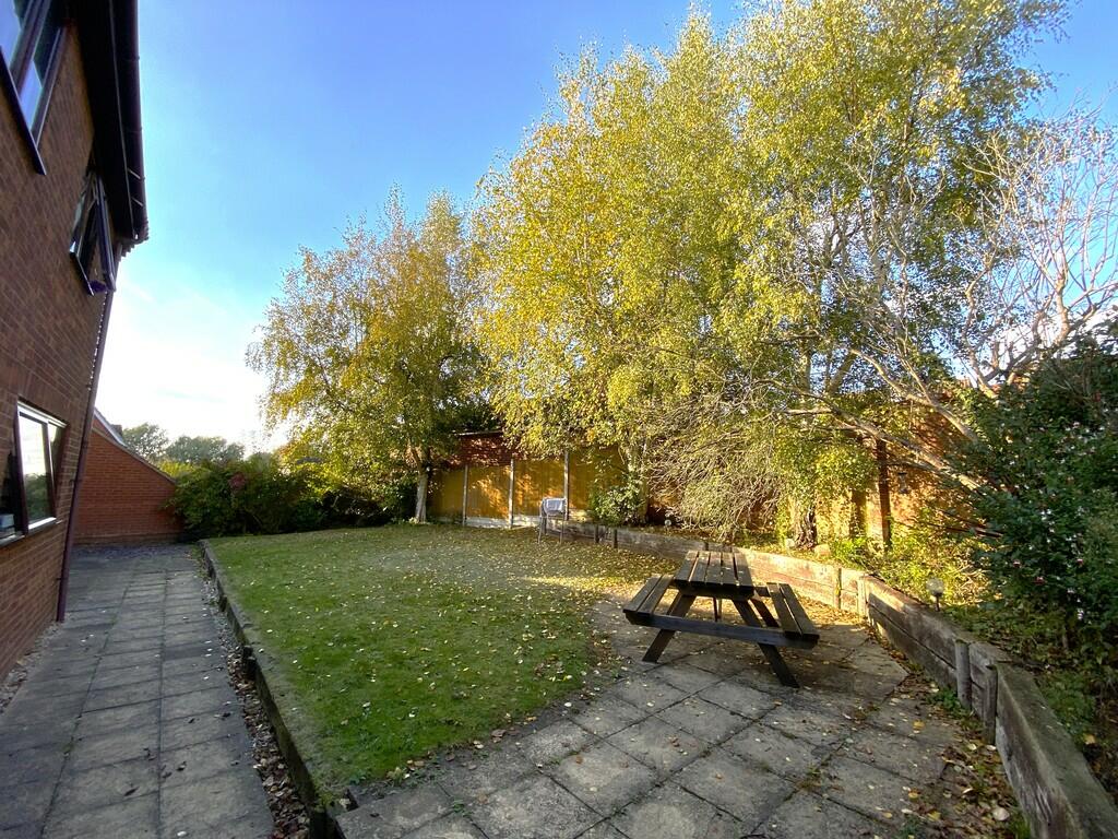 Rear garden