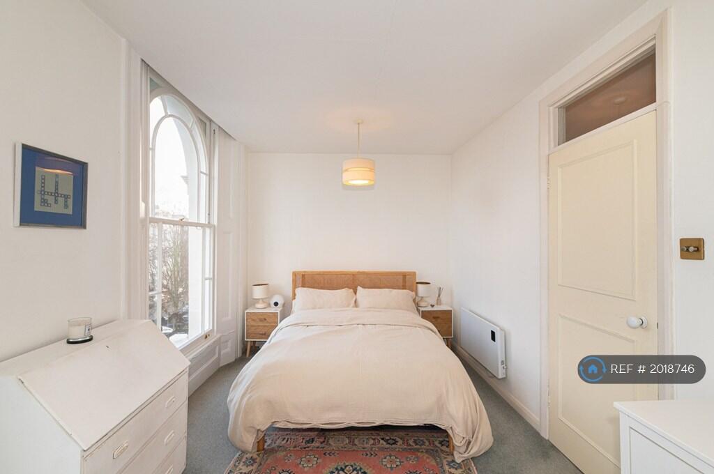 Bedroom With Huge Georgian Style Windows 