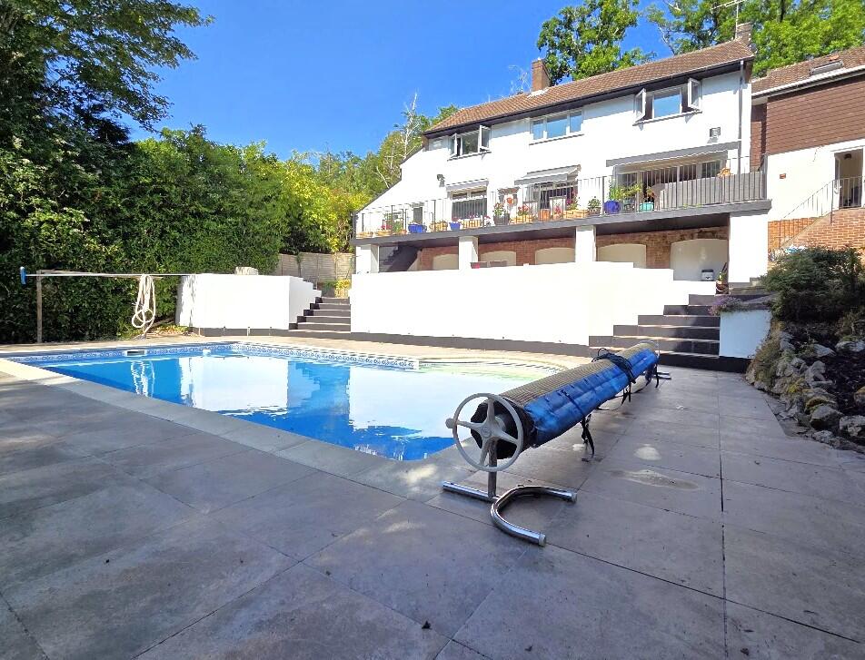 Rear pool &amp; garden