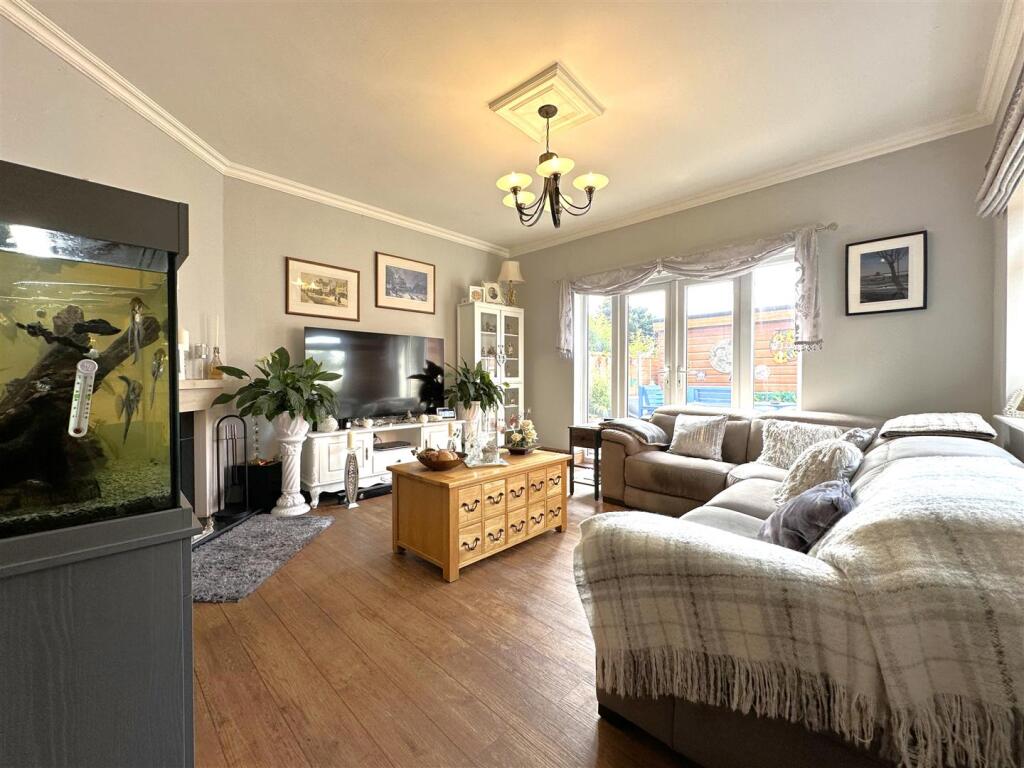 Large Living Room With French Doors 207