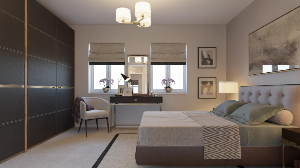 David Wilson Homes Cannington Main Bedroom