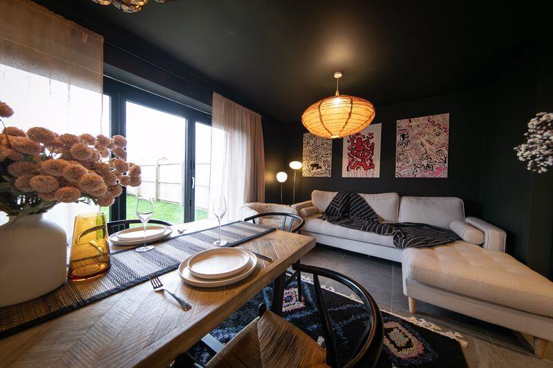 Dining area and rear living space
