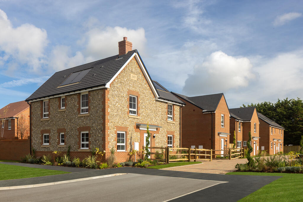 External shot of the sales arena at highgrove