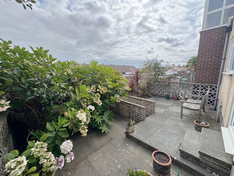 Rear of Property